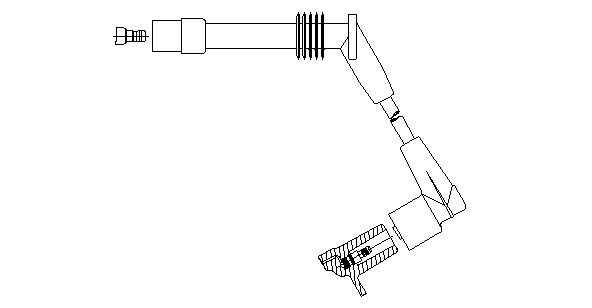 BREMI 379/39 Ignition Cable