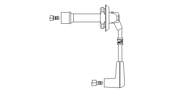 BREMI 3A44E43 Ignition Cable
