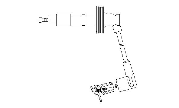 BREMI 673/62 Ignition Cable