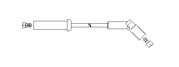 BREMI 686/75 Ignition Cable for CITROËN PEUGEOT
