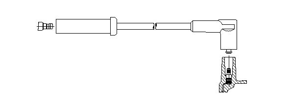 BREMI 699/60 Ignition Cable for CITROËN FIAT LANCIA PEUGEOT