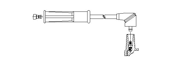 BREMI 6A29/37 Zapaľovací kábel