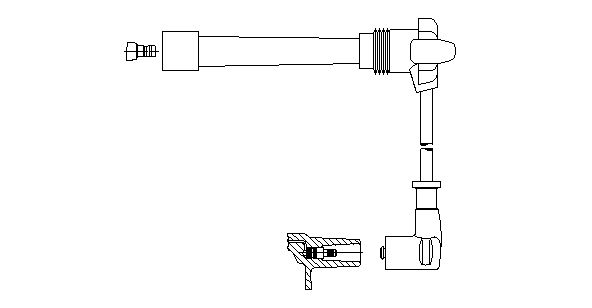 BREMI 6A49/32 Ignition Cable for FIAT LANCIA