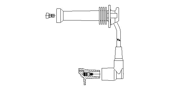 BREMI 897/43 Ignition Cable