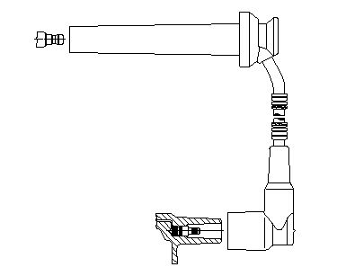 BREMI 8A15F29 Ignition Cable