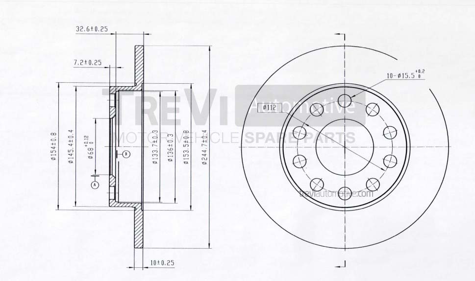 TREVI AUTOMOTIVE BD1050...