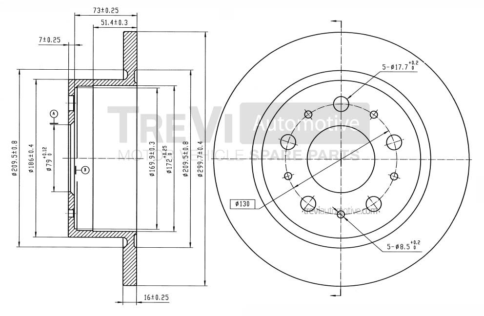 TREVI AUTOMOTIVE BD1077...