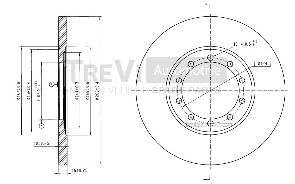 TREVI AUTOMOTIVE BD1078...