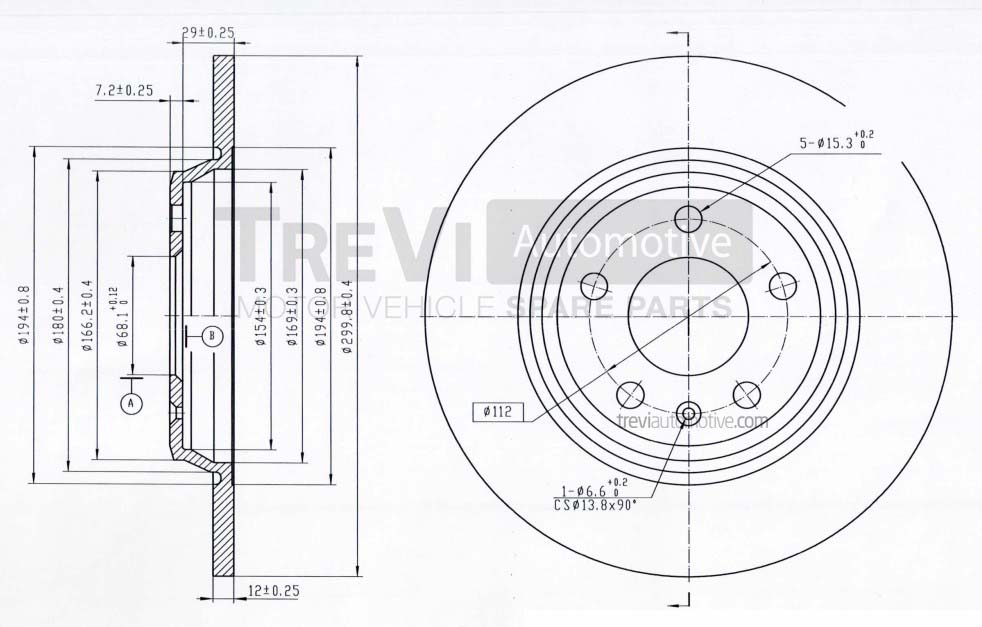 TREVI AUTOMOTIVE BD1083...