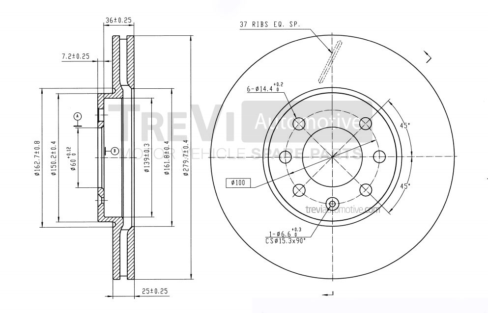 TREVI AUTOMOTIVE BD1170...