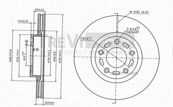 TREVI AUTOMOTIVE BD1185...