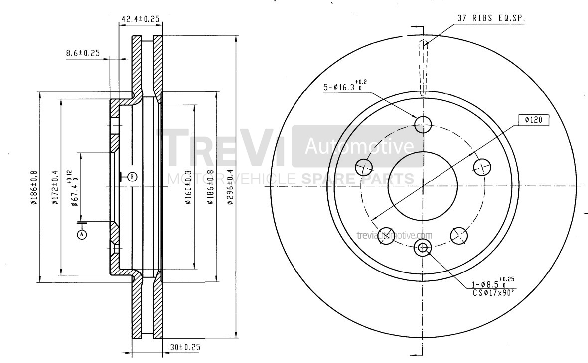 TREVI AUTOMOTIVE BD1247...