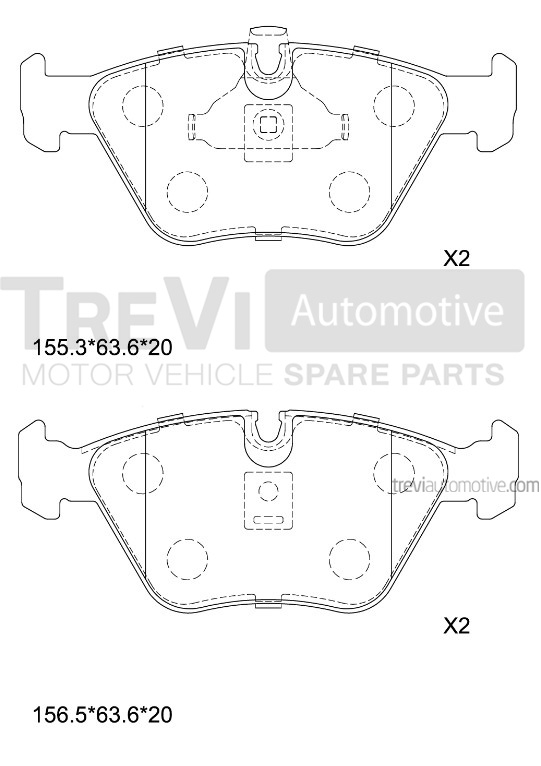 TREVI AUTOMOTIVE PF1019 Kit...