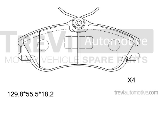 TREVI AUTOMOTIVE PF1126 Kit...