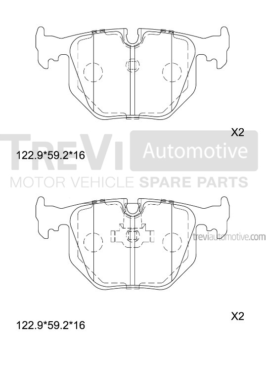 TREVI AUTOMOTIVE PF1129 Kit...