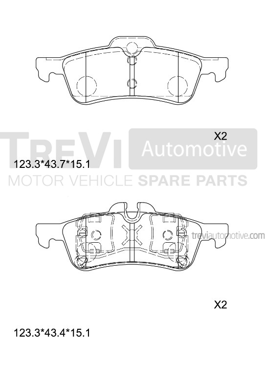 TREVI AUTOMOTIVE PF1135 Kit...