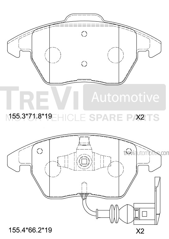 TREVI AUTOMOTIVE PF1207 Kit...