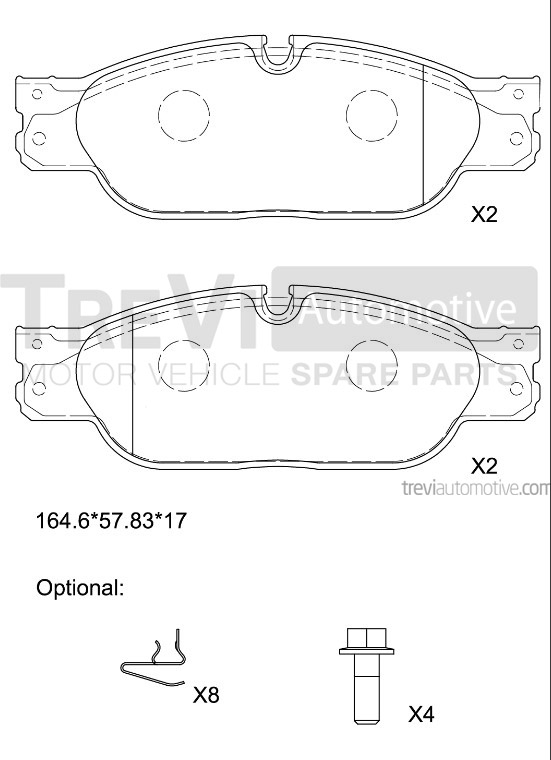 TREVI AUTOMOTIVE PF1235 Kit...