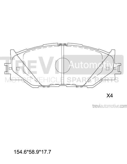 TREVI AUTOMOTIVE PF1317 Kit...