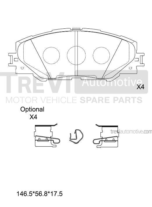 TREVI AUTOMOTIVE PF1395 Kit...