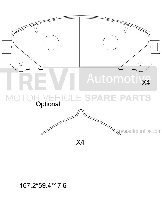 TREVI AUTOMOTIVE PF1465 Kit...