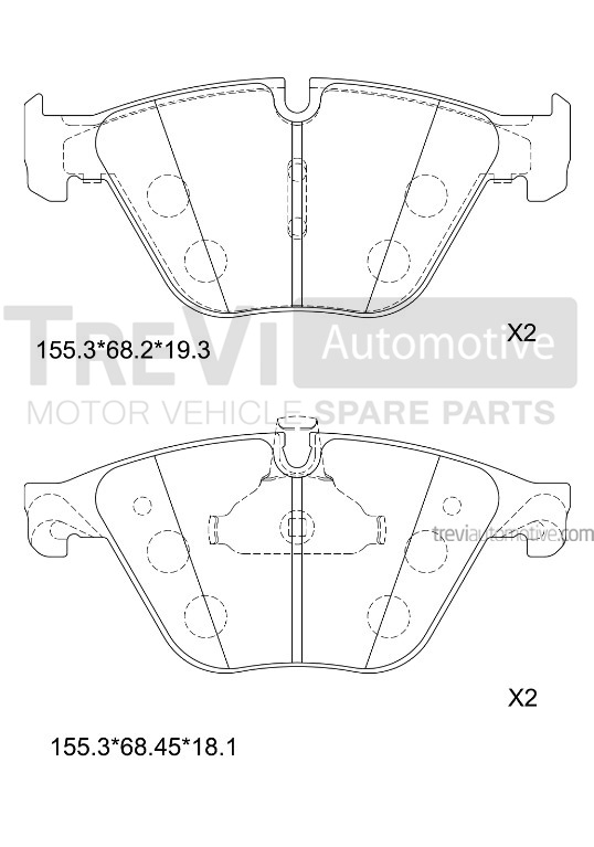 TREVI AUTOMOTIVE PF1470 Kit...