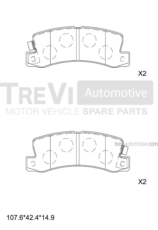 TREVI AUTOMOTIVE PF1524 Kit...