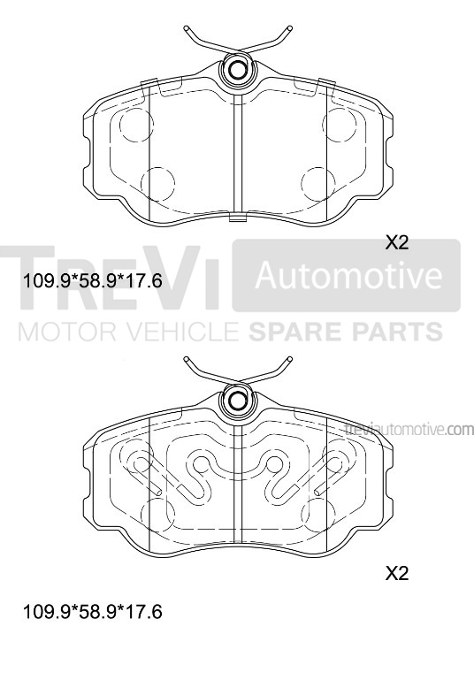 TREVI AUTOMOTIVE PF1553 Kit...