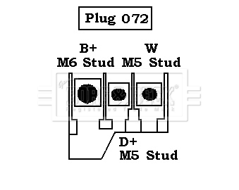 BORG & BECK BBA2301 Γεννήτρια for FORD MG