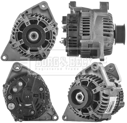 BORG & BECK BBA2809 Γεννήτρια εμπρός αριστερά for RENAULT