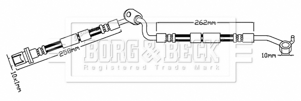 BORG & BECK BBH7484...