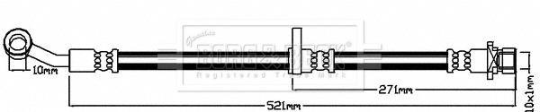 BORG & BECK BBH8211...