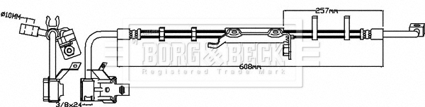 BORG & BECK BBH8643...
