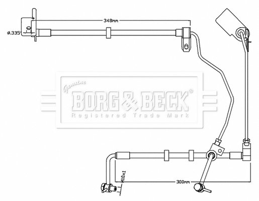 BORG & BECK BBH8741...