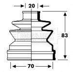 GOMET 992390 KIT Φ. ΕΣ. KIA...