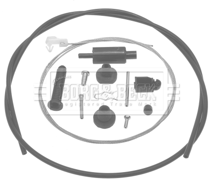 BORG & BECK BKA1084 Accelerator Cable for CITROËN PEUGEOT