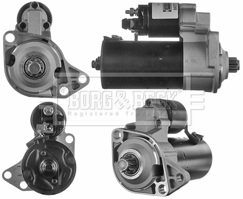 BORG & BECK BST2298 Starter for AUDI FORD MERCEDES-BENZ SEAT SKODA VW