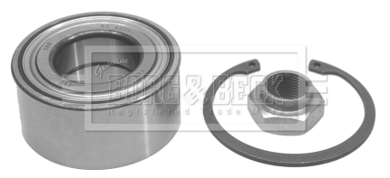 BORG & BECK BWK075 Σετ ρουλεμάν τροχών for CITROËN PEUGEOT
