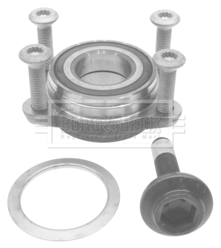 BORG & BECK BWK1250 Σετ ρουλεμάν τροχών for AUDI