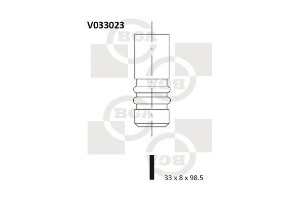 AUTOVENTIL V752 VW EX JETTA...