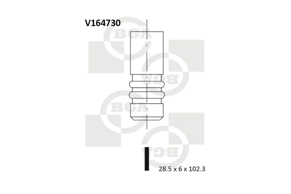 BGA V164730 Βαλβίδα εισαγωγής