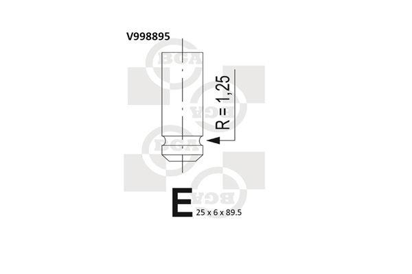 BGA V998895 Βαλβίδα εξαγωγής