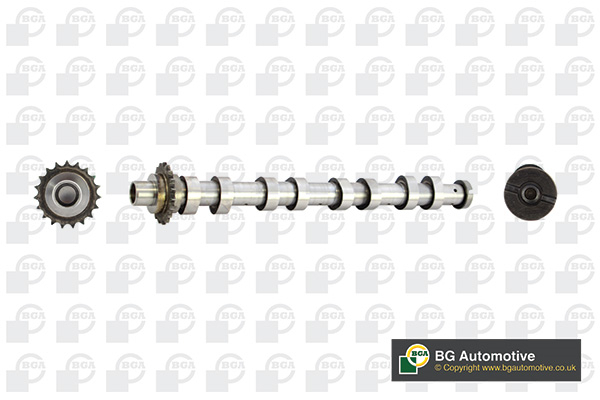 BGA CS5538 Camshaft Exhaust Side for FORD MAZDA