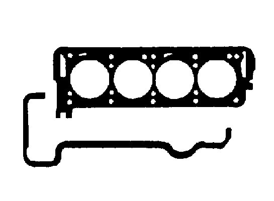BGA GK6396 Φλάντζα, κεφαλή κυλίνδρου for RENAULT