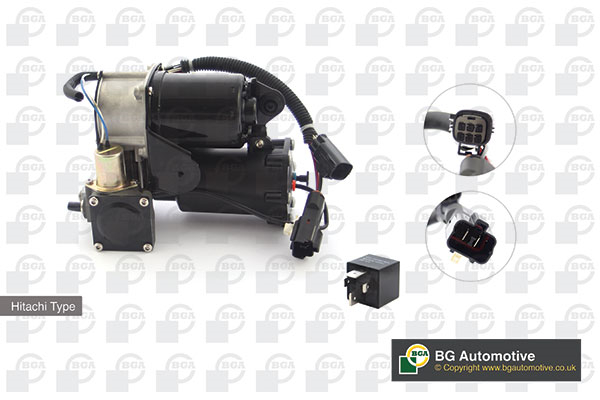 BGA SC4200 Compressor, compressed-air system for LAND ROVER
