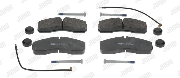 JURID 2916009560 fékbetétkészlet, tárcsafék IVECO NISSAN RENAULT RENAULT TRUCKS