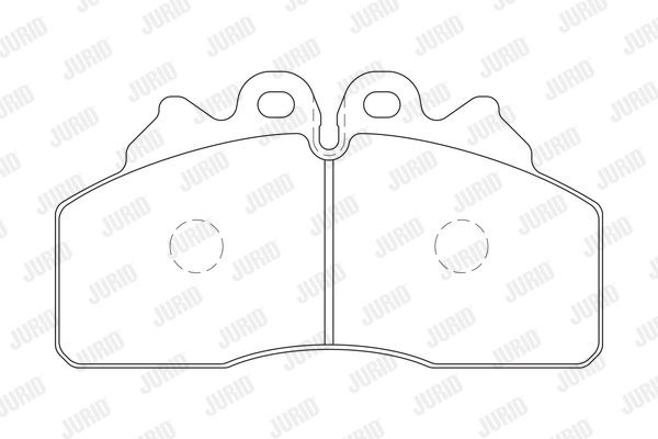JURID 2925603420 Kit pastiglie freno, Freno a disco-Kit pastiglie freno, Freno a disco-Ricambi Euro