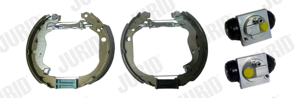 JURID 381543J KIT EVO Σετ σιαγόνων φρένων for DACIA