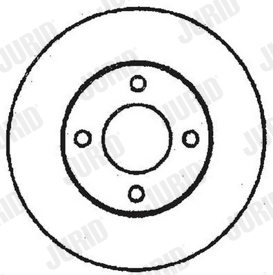 JURID 561244JC Δισκόπλακα