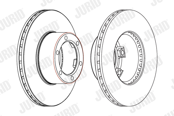 JURID 561254JC Discofreno-Discofreno-Ricambi Euro